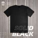 Black T-shirt - Solid Black Colored T-shirt