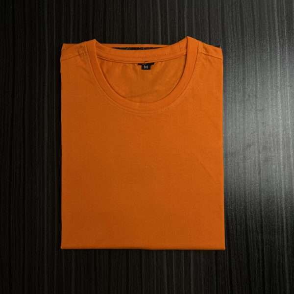 Orange T-shirt - Solid Orange Colored T-shirt