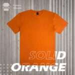 Orange T-shirt - Solid Orange Colored T-shirt