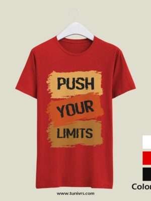 push your limits mockup red